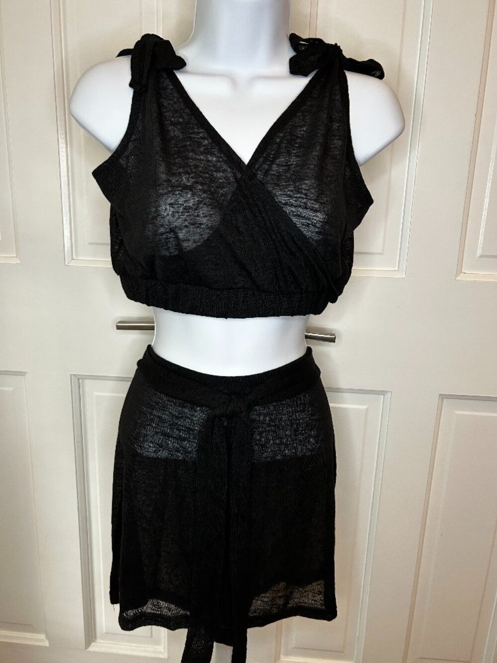 NWT "all tied up" Nasty Gal pj set